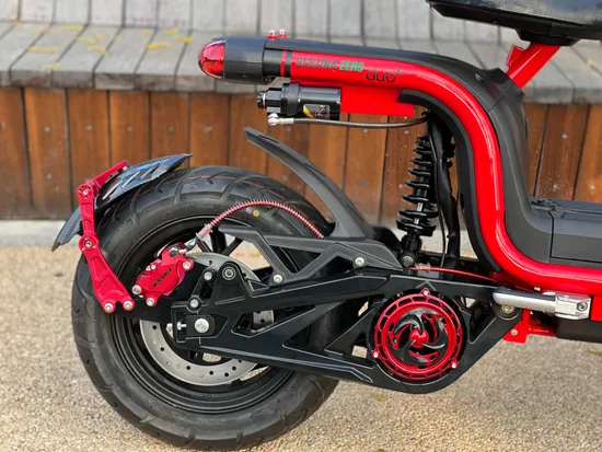 Scooter elétrico de alta velocidade com bateria de lítio 72V60ah Scooter removível