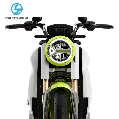 Motocicleta elétrica adulta de longo alcance 7000W com alta velocidade 120km/H