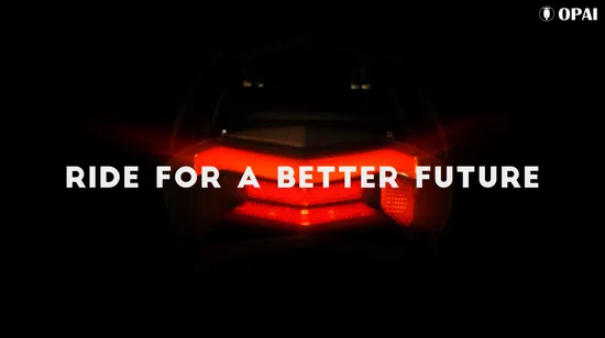 Motocicleta elétrica EV de moda retrô